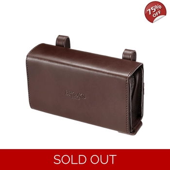 Brooks D Shaped Tool Bag Antique Brown - New